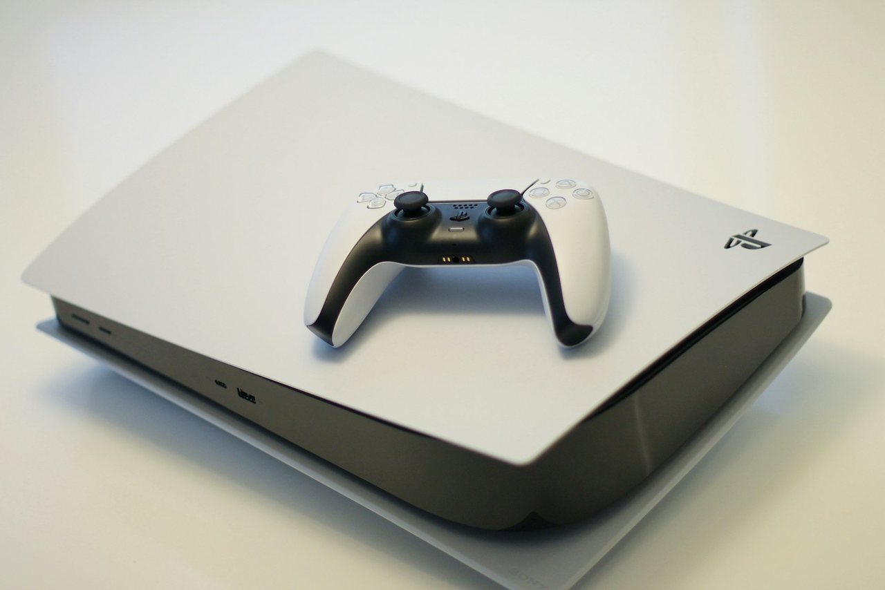 PlayStation 5 console and DualSense controller